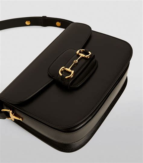 gucci black horsebit bag|borsa gucci horsebit.